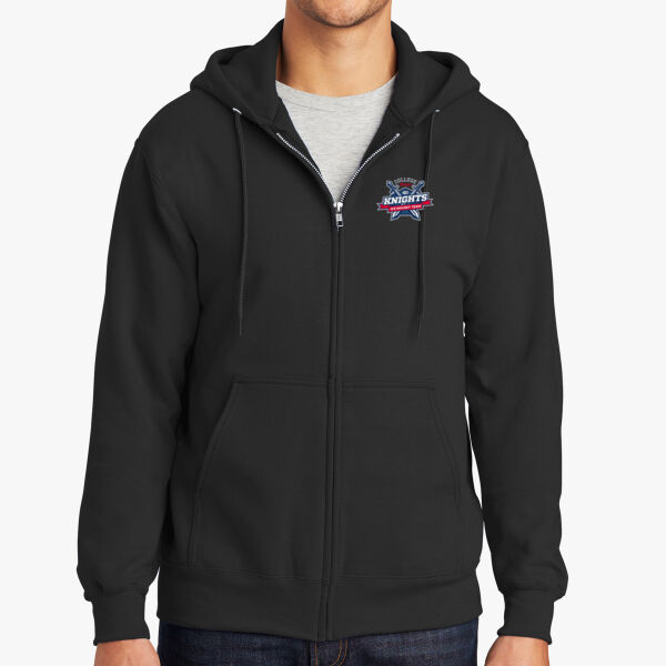 Essential Fleece Full Zip Hooded Sweatshirt Thumbnail